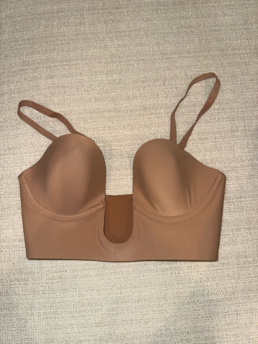 SKIMS Deep Plunge Sleepwear Bra